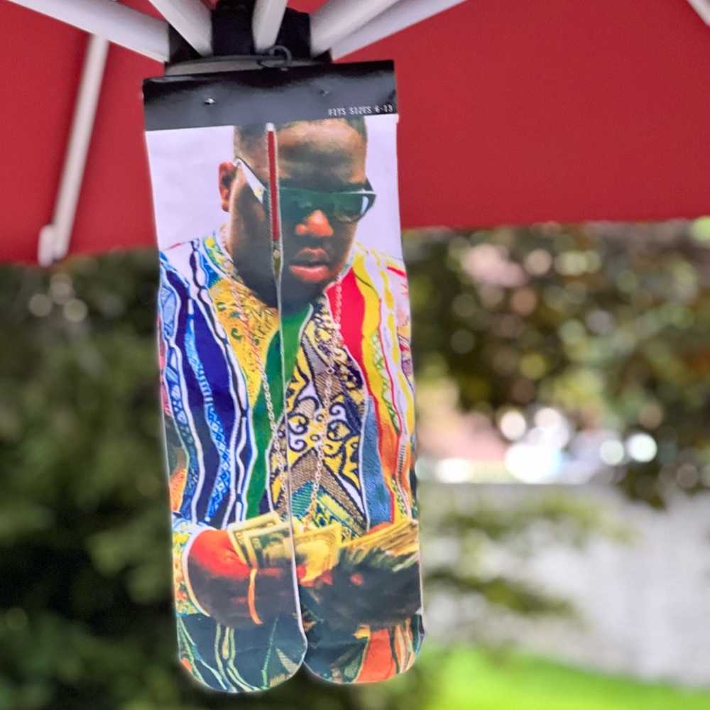 Biggie small socks